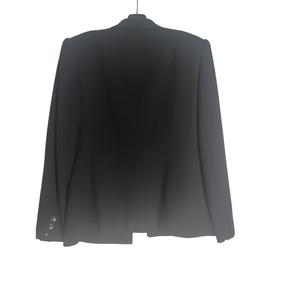 Jones New York lined black wool blazer size 6 - Picture 2 of 5